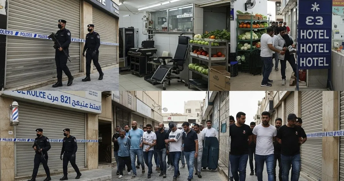 Kuwait Illegal Business Raid: फरवानिया पुलिस ने मारा छापा, बिना लाइसेंस दुकानों पर कार्रवाई